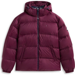 Tommy Jeans Ανδρικό Μπουφάν Χειμωνιάτικο Puffer Μπορντό DM0DM19786-V11