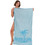 Stewe Home Πετσέτα Θαλάσσης Γαλάζια 70x140cm 28708