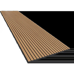 Vicoustic VicStrip Small Ηχοαπορροφητικά Πάνελ 59.5x12cm 4τμχ Natural Oak
