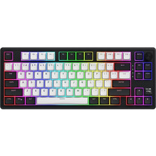 Hator Skyfall 80 MAG Ultima Ασύρματο Μηχανικό Gaming Πληκτρολόγιο TenKeyLess με Hator Aurum Ice Magnetic Διακόπτες RGB Black White
