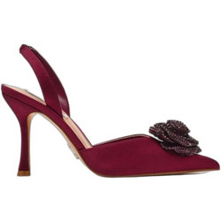 Steve Madden Γόβες Slingback με Λεπτό Ψηλό Τακούνι & Στρας Μπορντό 11005888
