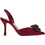 Steve Madden Γόβες Slingback με Λεπτό Ψηλό Τακούνι & Στρας Μπορντό 11005888