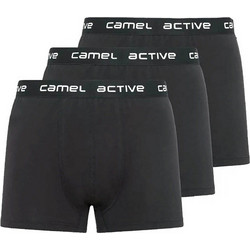 Camel Active Ανδρικά Μποξεράκια Σετ 3Pack Μαύρα CA262NOS-6309