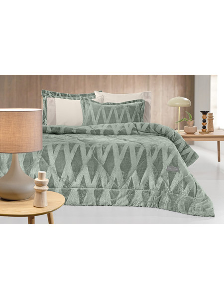 Guy Laroche Κουβερτοπάπλωμα Υπέρδιπλο 240x260 Zadic Olive