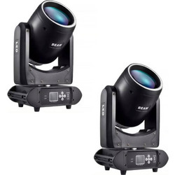 PLS CASE ST-300B Set Φωτορυθμικό Προβολέας LED DMX με Ρομποτική Κεφαλή RGB