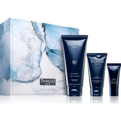 Thalgo Force Marine Regenerating Cream 50ml + Anti-Fatigue Serum 15ml + Wake-up Shower Gel 200ml
