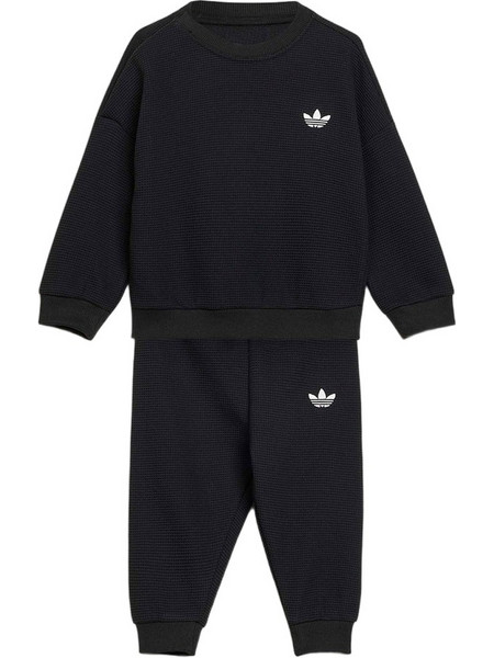 Adidas Παιδικό Σετ Φόρμας Μαύρο KT1797