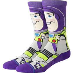 Stance Buzz Ανδρικές Κάλτσες Ψηλές με Σχέδια Μωβ A545C26BUZ-PUR
