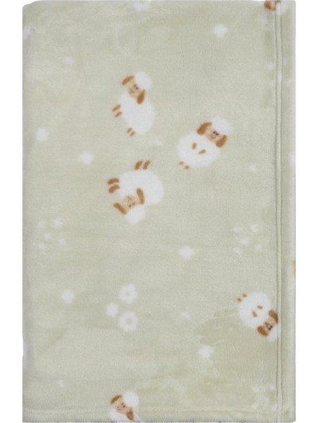 Kentia Benzi Κουβέρτα Κούνιας Fleece 100x140 Εκρού