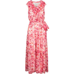 DKNY Midi Καλοκαιρινό Φόρεμα για Γάμο / Βάπτιση Φούξια DD6G3S43-HPM