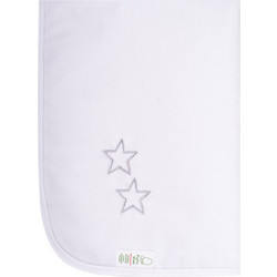 Figlio Bino Stars Αδιάβροχο Σελτεδάκι Αλλαξιέρας Μωρού Πετσετέ Λευκό 40x60cm