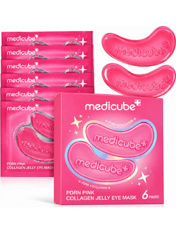 Medicube PDRN Pink Collagen Jelly Eye Patches για Αντιγήρανση & Ενυδάτωση με Κολλαγόνο 12τμχ