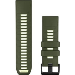 Garmin QuickFit 26 Λουράκι Σιλικόνης Olive Drab / Citron