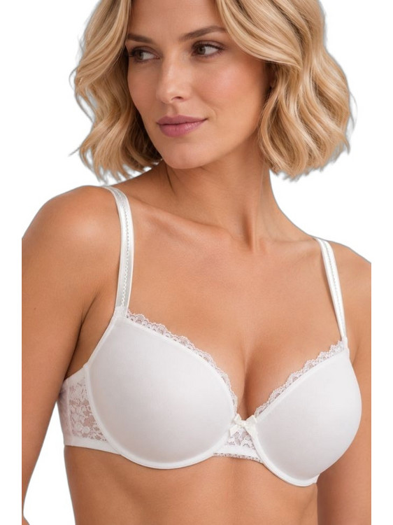 Triumph Sensual Lace Σουτιέν με Ελαφριά Ενίσχυση με Μπανέλα Λευκό 10131899-0003