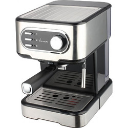 Fram FEM-850BKSS Αυτόματη Μηχανή Espresso 850W 15bar