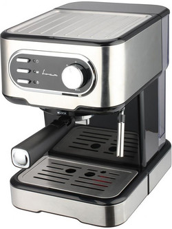 Fram FEM-850BKSS Αυτόματη Μηχανή Espresso 850W 15bar