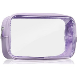 Notino Travel Collection Γυναικείο Νεσεσέρ 24x5x12.5cm Διαφανές Λιλά