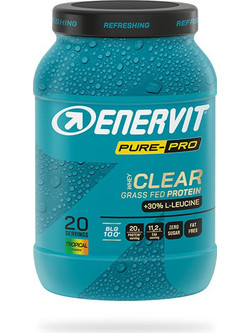 Enervit Pure-Pro Clear Whey Grass Fed Tropical Πρωτεΐνη Ορού Γάλακτος Γράμμωσης 500gr