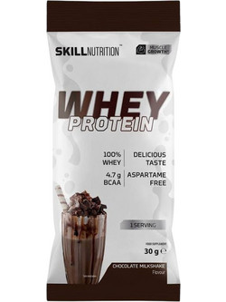Skill Nutrition Whey Chocolate Milkshake Πρωτεΐνη Ορού Γάλακτος Γράμμωσης 30gr