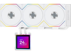 Lian Li HydroShift II LCD-S 360 TL Flex White Υδρόψυξη CPU 120mm RGB για Socket AM4 / 1700 / AM5 / 1851