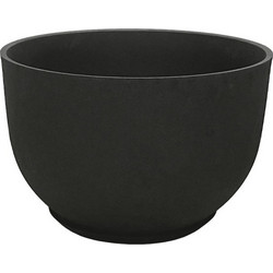 MarHome Stone Κασπώ Polyresin Μαύρο 55x36.5cm 255356