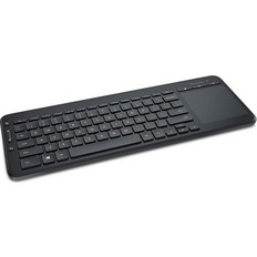 Microsoft All in One Media Black Ασύρματο Πληκτρολόγιο με TouchPad