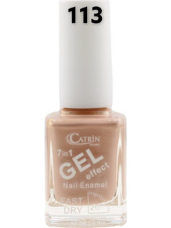 Catrin Beaute Gel Effect 113 Gloss Βερνίκι Νυχιών Quick Dry 13ml