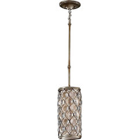 Feiss Lucia Κρεμαστό Φωτιστικό Burnished Silver FE-LUCIA-P-D