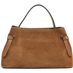 Passaggio Leather Γυναικεία Τσάντα Χειρός Σουέτ Ταμπά 4987-KR-01