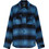 Scotch & Soda Ανδρικό Πουκάμισο Καρό Μακρυμάνικο Overshirt Μπλε 183644-401