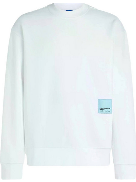 Karl Lagerfeld Ανδρικό Φούτερ Λευκό B4M20058-100