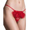 Milena By Paris Γυναικείο Sexy String Κόκκινο 60122