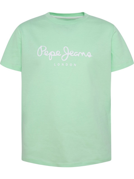 Pepe Jeans Παιδικό T-Shirt Κοντομάνικο Πράσινο Mint PB501228-613