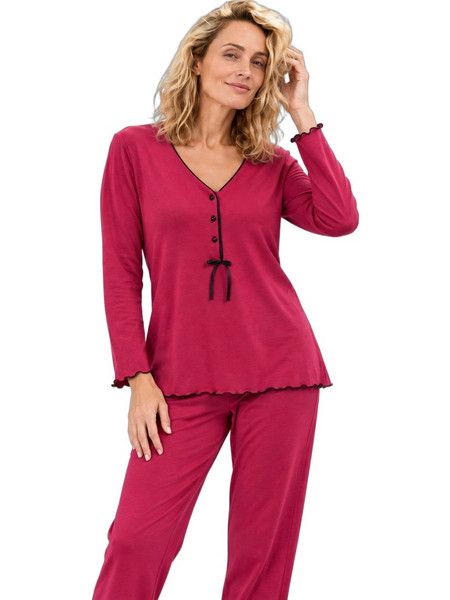 Koyote Casmir Σετ Γυναικείες Πιτζάμες Magenta ΚΓ5618