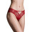 Milena By Paris Γυναικείο Sexy Brazil με Δαντέλα Κόκκινο 8556