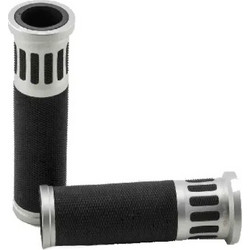 ΧΕΙΡΟΛΑΒΕΣ ΜΗΧΑΝΗΣ KAWASAKI KLE 500 94' ΑΣΗΜΙ - ΜΑΥΡΕΣ UNIVERSAL PUIG 119MM-64GR HI-TECH RACING