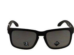 Oakley OO9102 D6 Ανδρικά Γυαλιά Ηλίου Τετράγωνα Κοκάλινα Μαύρα με Μαύρο Καθρέπτη Φακό