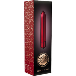 Rocks-Off RO-90 Truly Yours Δονητής Bullet 9cm Scarlet Velvet D-244050