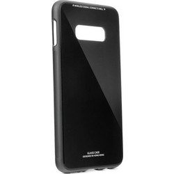 Forcell Glass Back Cover Black (Galaxy S10)
