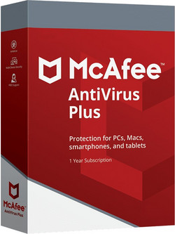 McAfee Antivirus Plus για 1 Συσκευή και 1 Έτος Χρήσης