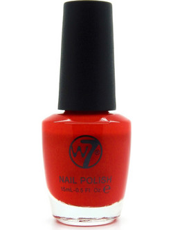 W7 Pillar Box Red Gloss Βερνίκι Νυχιών 15ml