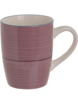 Inart Κούπες 350ml Σετ 6 τεμ. Stoneware 3-60-766-0008