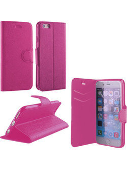 VOLTE-TEL LEATHER-TPU BOOK STAND ΘΗΚΗ IPHONE 6S PLUS/6 5.5in LINE PINK