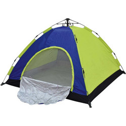 Αυτόματη Σκηνή Camping 4 ατόμων 200x200x150cm με αδιαβροχοποίηση 1000mmV581