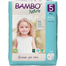 Bambo Nature Πάνες No5 12-18kg 22τμχ