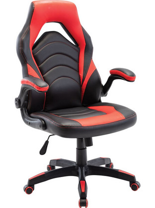 Woodwell BF7800 Καρέκλα Gaming Δερματίνης Μαύρη Κόκκινη ΕΟ286,1