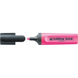 Μαρκαδόρος υπογράμμισης Edding 345 ροζ