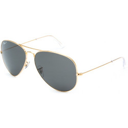 Ray-Ban RB3025 9196/48 Ανδρικά Γυαλιά Ηλίου Aviator Μεταλλικά Χρυσά με Μαύρο Polarized Φακό