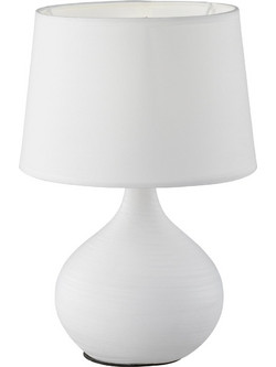 Trio Lighting R50371001 Πορτατίφ E14 Λευκό Φ20xΥ29cm