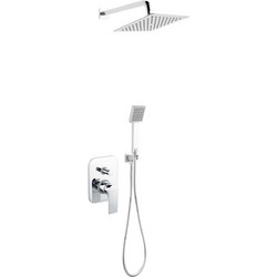 Σετ Ντους Εντοιχισμένο FERRO Algeo Square BAQ7P-SET1-S